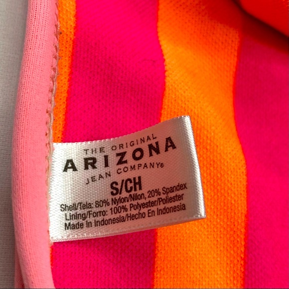 Arizona Jean Co. Bikini Bottoms Baby Pink Sz Small - Picture 5 of 8